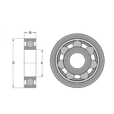 Ložisko   6404  SKF