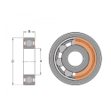 Ložisko   6311 2RS1  SKF