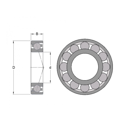 Ložisko   7003 ACDGA/P4A  SKF
