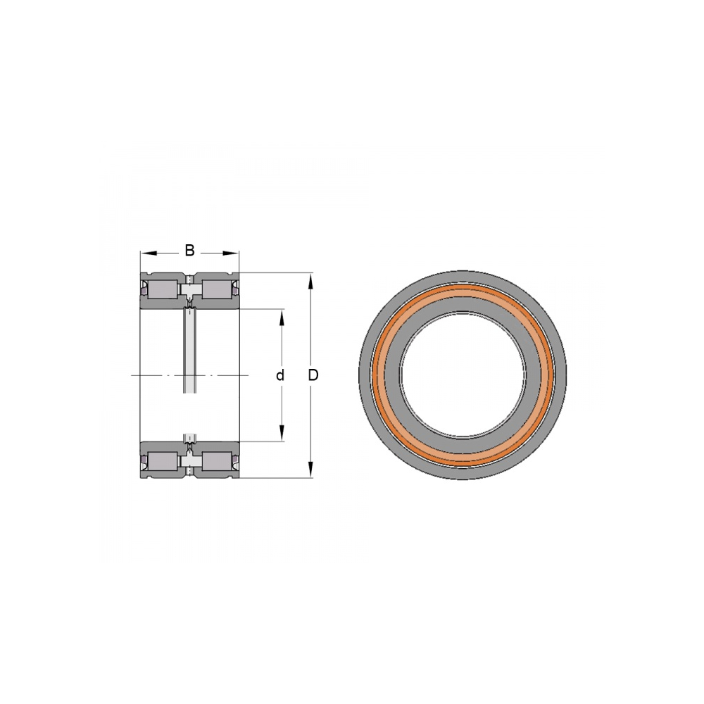 Ložisko   NNF 5010  SKF
