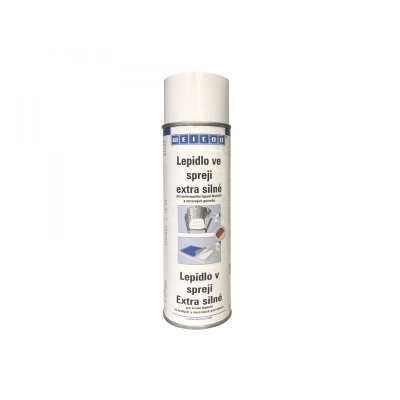 Lepidlo WEICON ve spreji - extra silné (fixační lepidlo) 500 ml     