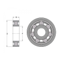 Ložisko 6005 /C3  SKF