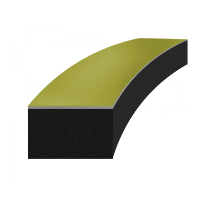 Profil pryž obdél.     3x15 mm EPDM mikroporézní-samolep
