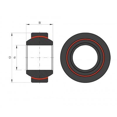 Bearing GE 15 FW INA