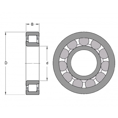 SKF NJ 2213 bearing