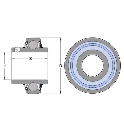 Bearing YAR 204-012 2F SKF