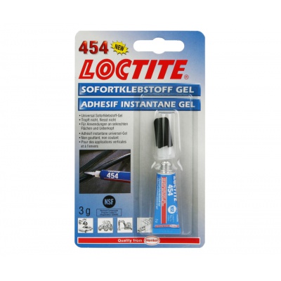 Loctite 454 3 g lepidlo vteřinové - Blistr    