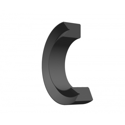 Cuff W/H/D OK 32x48x6.5 textile-rubber Graphite-Molyka