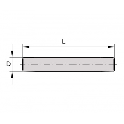 Nadel RN 2,5x19,8 SKF
