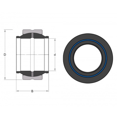 GEG 35 ES VDX bearing