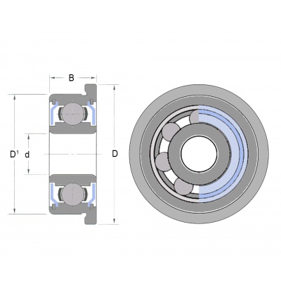 Bearing MF 85 ZZ CN