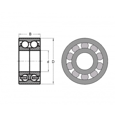 Lager 135-929 TNG FLT (130x172x38)