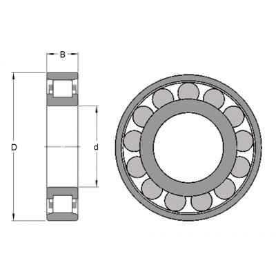 Bearing N 305 E C3 ZVL