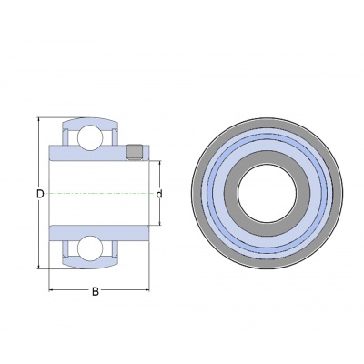 GYE 25 KRRB INA bearing
