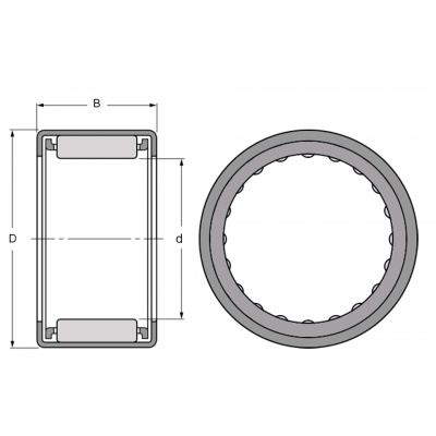 Nadella DL 2516 bearing