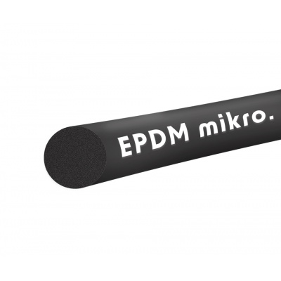 Round-profile cord, diameter 14.00 mm, EPDM, microporous