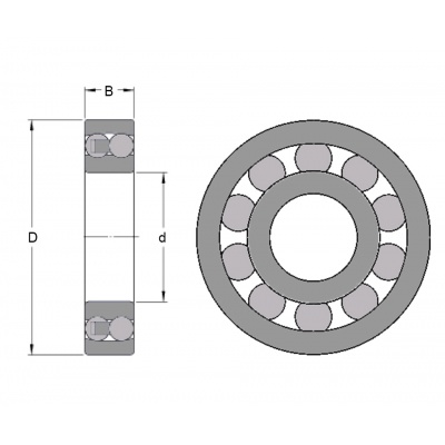 Bearing 2307 NTN