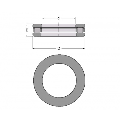 INA 81124 bearing