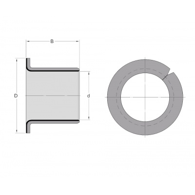 SKF PCMF 081009.5 E plain bearing