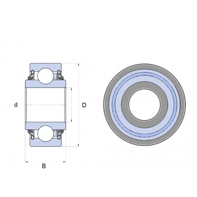 Bearing 203-XL-KRR-AH02