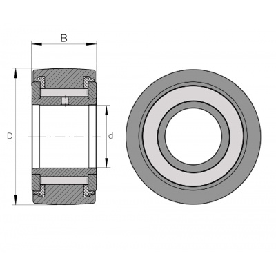 INA NATV20 PP bearing
