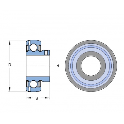 INA GAY 20 NPPB bearing