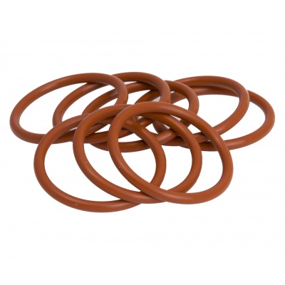 O-Ring 10,00 x 1,00 SI70 rot