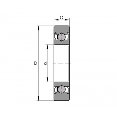 SKF LR 200 NPPU bearing