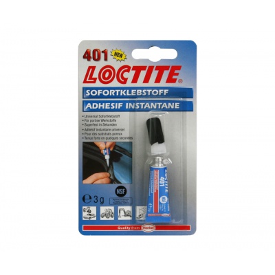 Loctite 401 3 g lepidlo vteřinové - Blistr