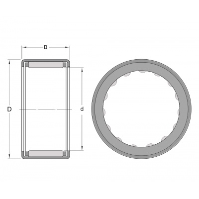INA HK 1812-B bearing
