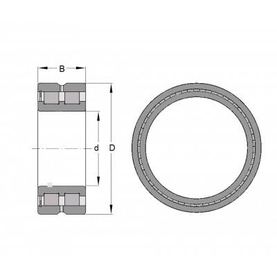 NNCF 4922 V bearing
