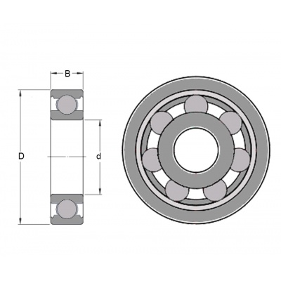 6320 M GPZ bearing