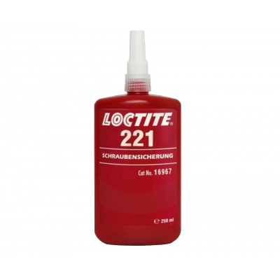Loctite 221 250 ml low-strength screw-locking adhesive