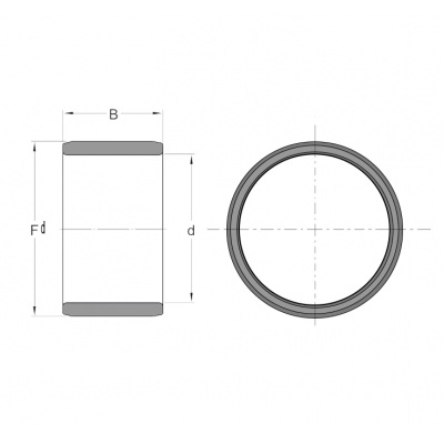 Bearing IR 30x35x16 ring INA