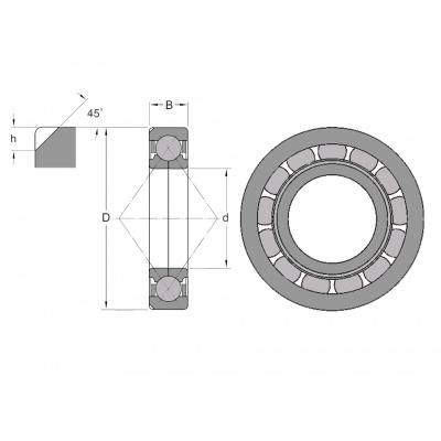 FAG QJ 218 N2 MA bearing