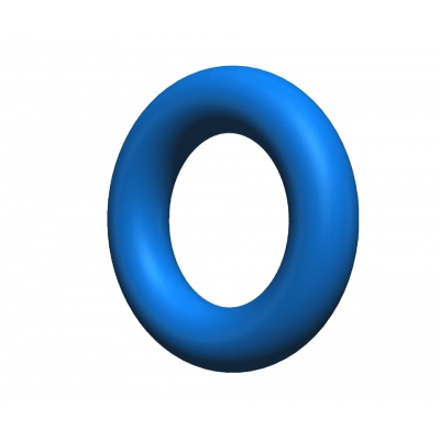 O-ring 206.00 × 8.00 FPM75 blue