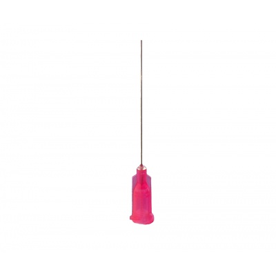 Dispensing needle SSS25-0.25 mm/50 pcs red