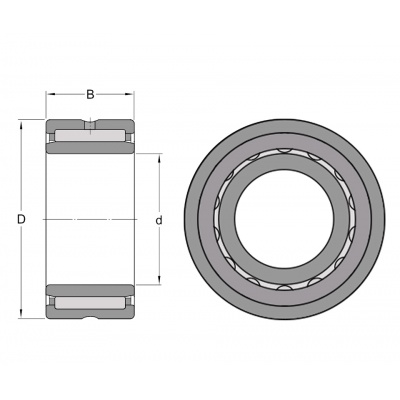SKF NKI 90/36 bearing