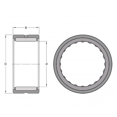 Lager RNA 49/32 SKF