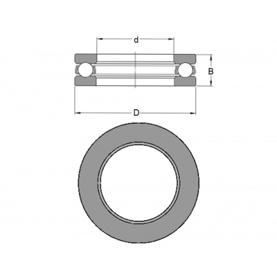 SKF 51208 bearing