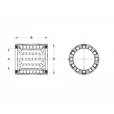Bearing LBBR 30 2LS SKF
