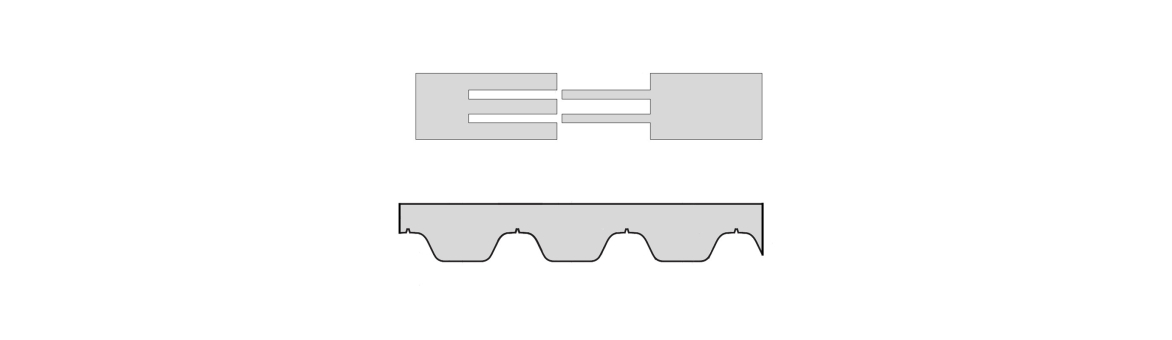 Typ T/AT - svařovaná metráž